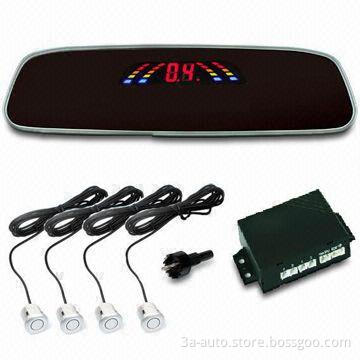12V Parking Sensor/Radar with 20 to 200mAh Operating Current and Rearview Mirror Display